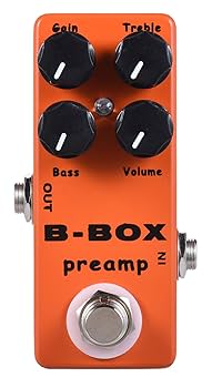 MIZCE Preamp TA.effects AMT SS-20 Tube Preamp Guitar Effect Pedal 3 Channel