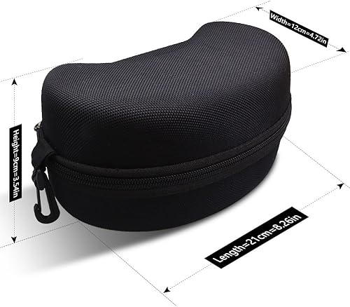 Miniatura 2 de ZIONOR Caja de gafas de esquí y snowboard - Estuche rígido de protección EVA para deportes de nieve