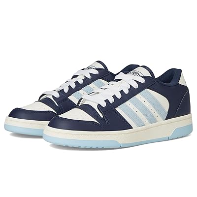 adidas Kids Turnaround Basketball Shoes (Big Kid) Kids Shoes Collegiate Navy/Clear Sky/White