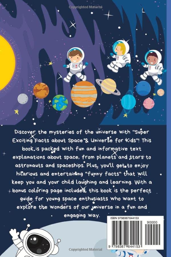 Miniatura 2 de Super Exciting Facts about Space for Kids Easy-to-Understand Book on Space (Super Exciting Facts for Kids)
