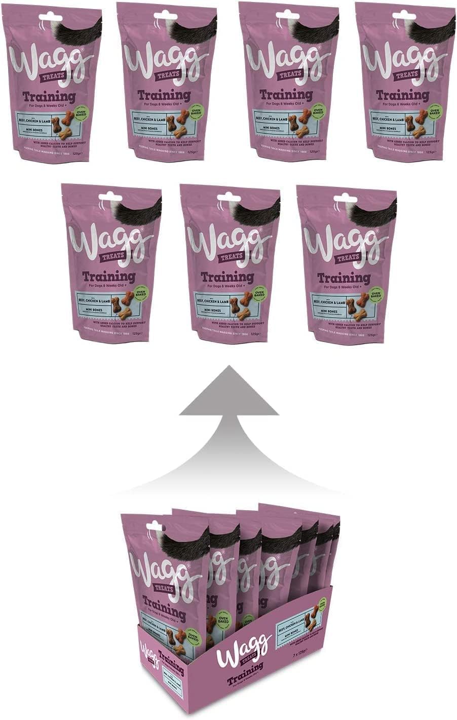 Wagg Training Treats 125 g (Pack of 7)