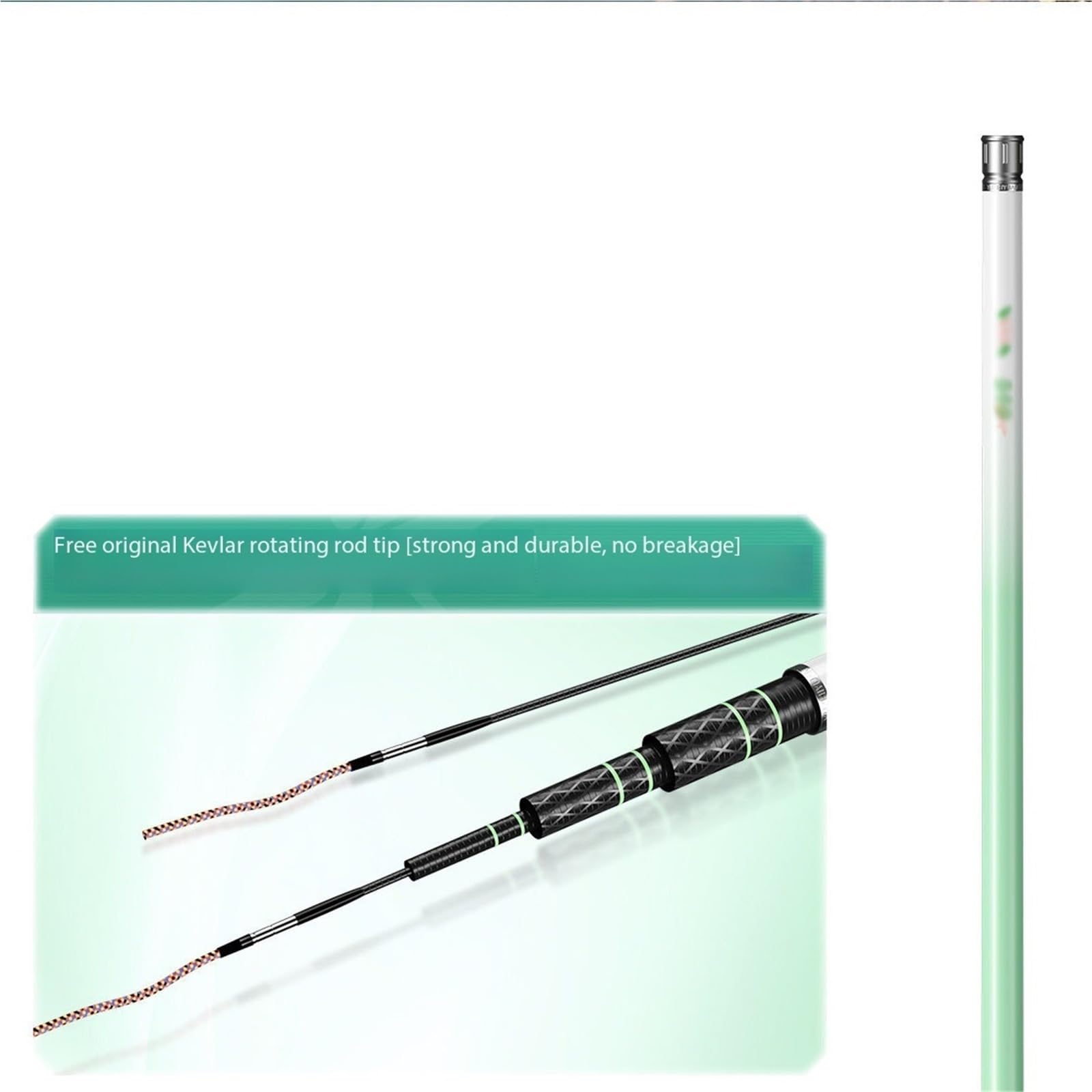 canna da pesca Attrezzatura da pesca con canna d'acqua dolce for carpa crucian telescopica for principianti