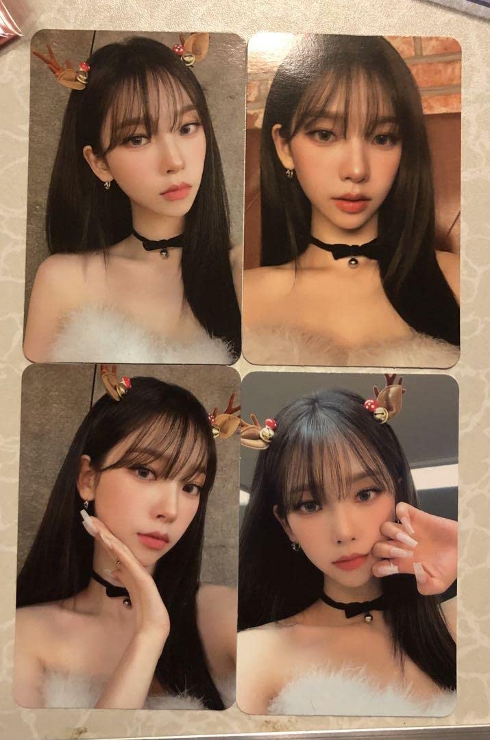 Amazon.co.jp: Aespa カリナ Karina pink christmas トレカ X : おもちゃ