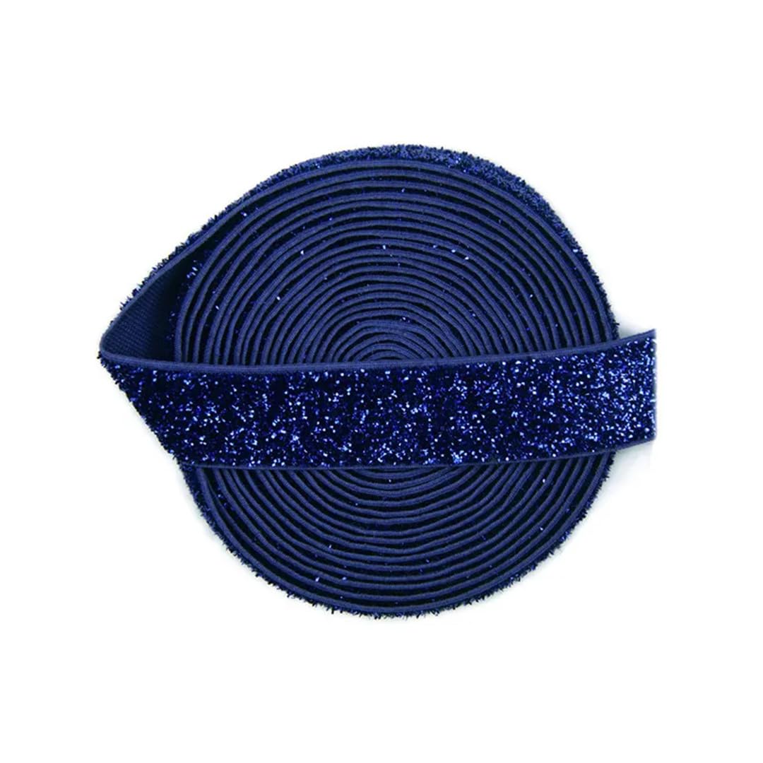 nylon suave goma cintura, Bandas elásticas de satén de licra de 1 yarda y 15 mm for el pelo, diademas, adornos de encaje, costura DIY