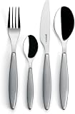 Guzzini - Feeling, 24-Piece Cutlery Set - Sky Grey, 15.8 x 7.5 x h25.5 cm - 23000092 - 1