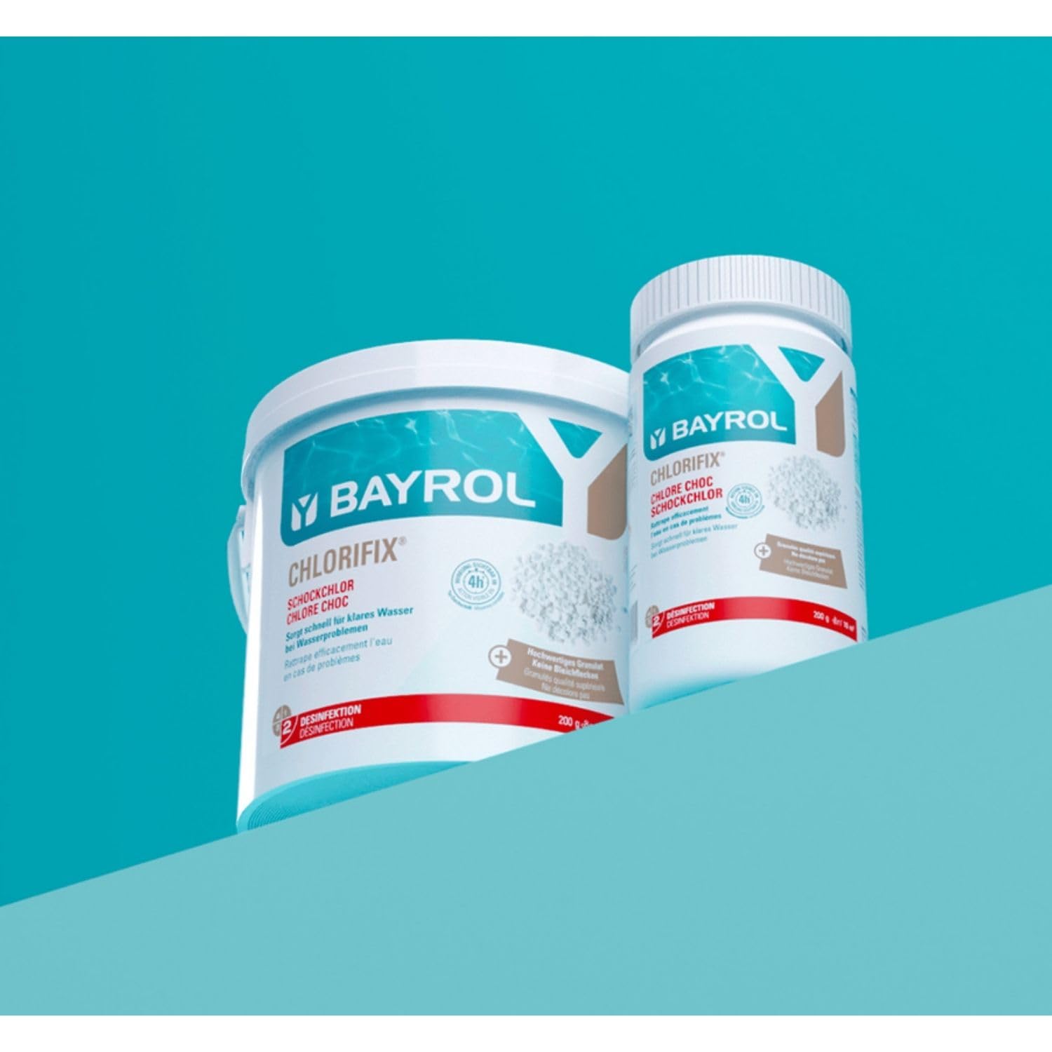 Chlorifix 5,0 kg Eimer von BAYROL - Chlor Mikro Kugeln - Chlorgranulat