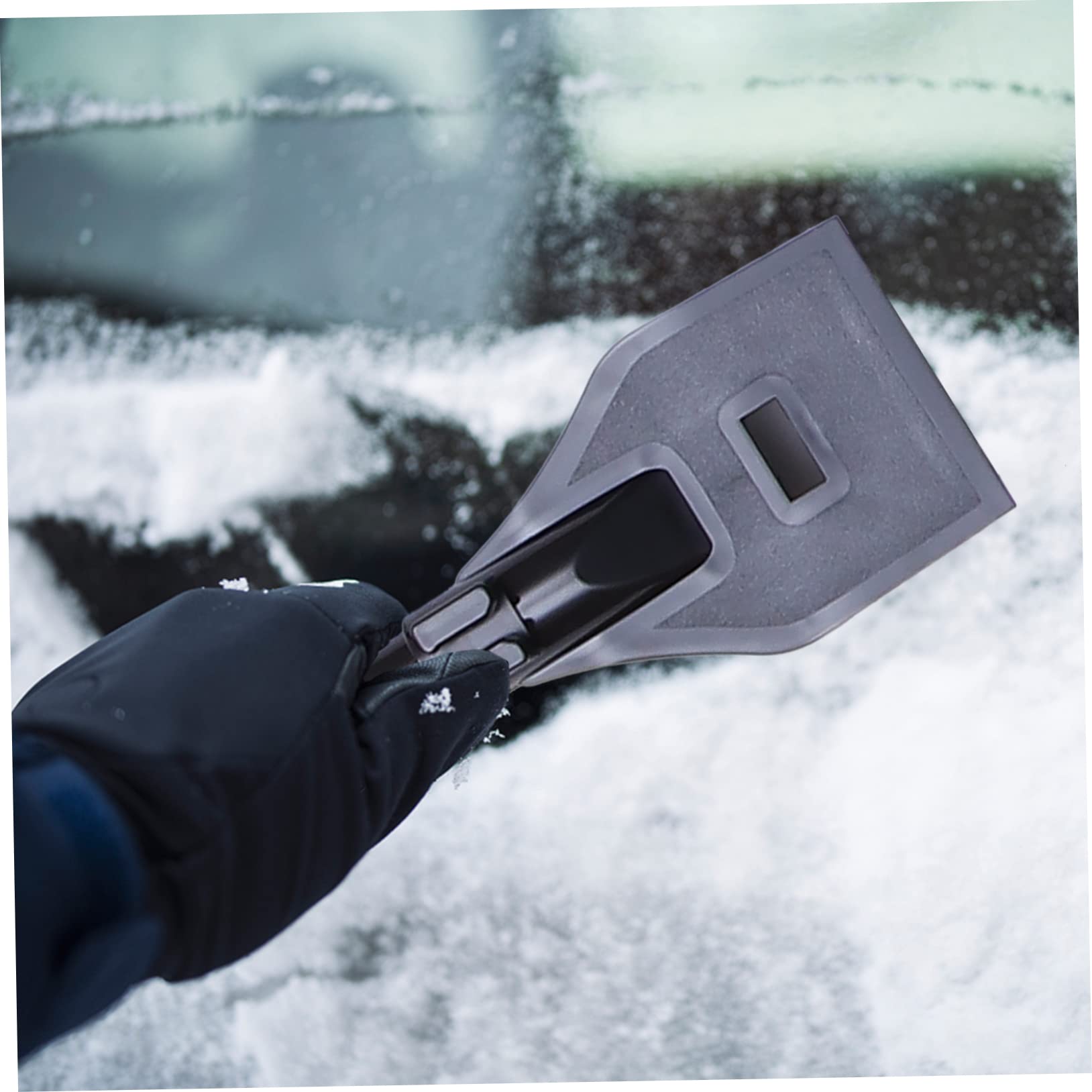 1set Rimozione Neve Auto Spatola Raschietto e Spazzola Estensibile Per Tetto Auto Utensili Sicuri e Pratici Per Pulire Ghiaccio e Neve Inverno