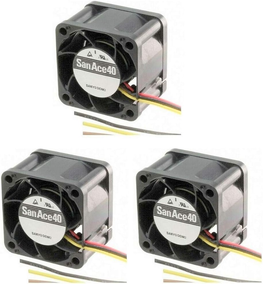Lot of 3X ExtraCooling Quiet Replacement Fans (30dBA Noise), Compatible for Cisco SG350X-48P Fan