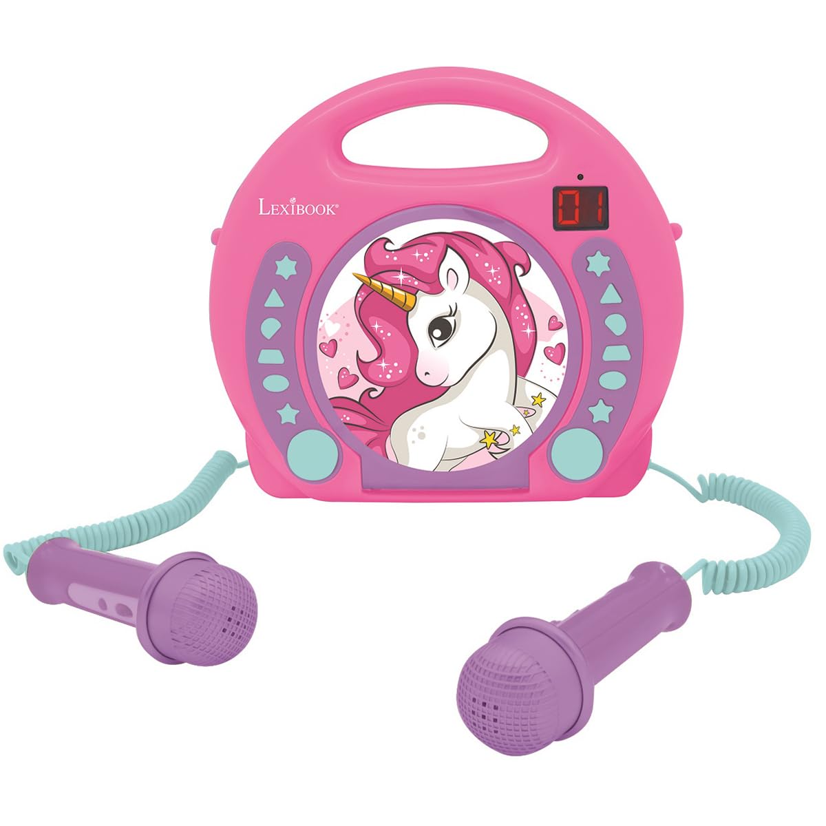LEXIBOOK, Unicorn CD Player, RCDK100UNILXB