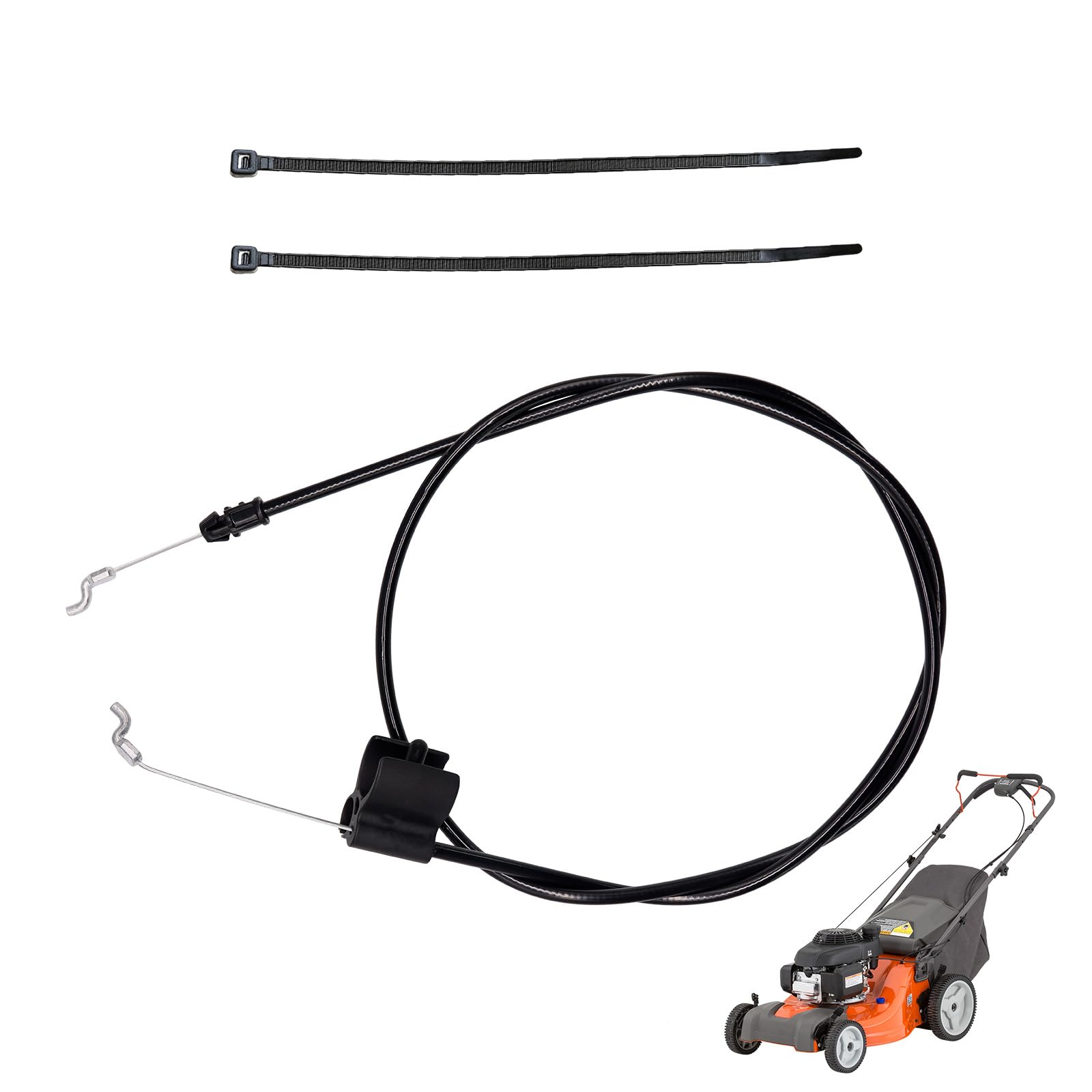 Cable de acelerador 501188801 para reparar fallos de motor en Husqvarna L221AK y Poulan