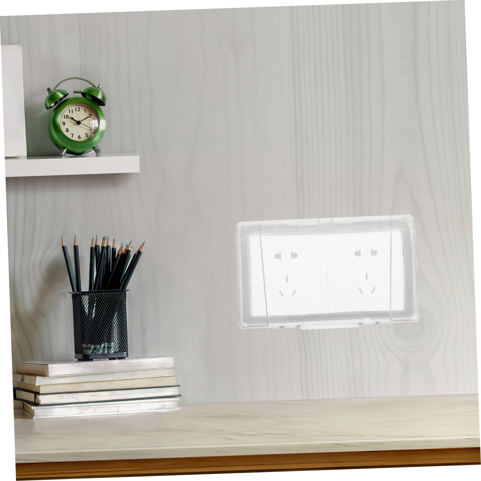 SOLUSTRE Outdoor Socket Covers Outdoor Plug Protector Outlet Cover Weatherproof Receptacle Cover Plastic