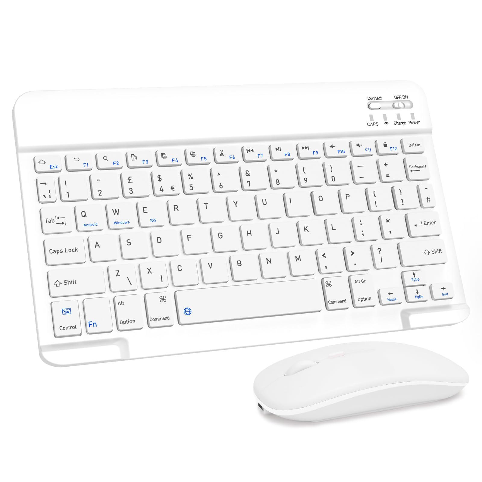 Teclado y mouse inalámbricos LAMA recargables para tablet y portátil 8
