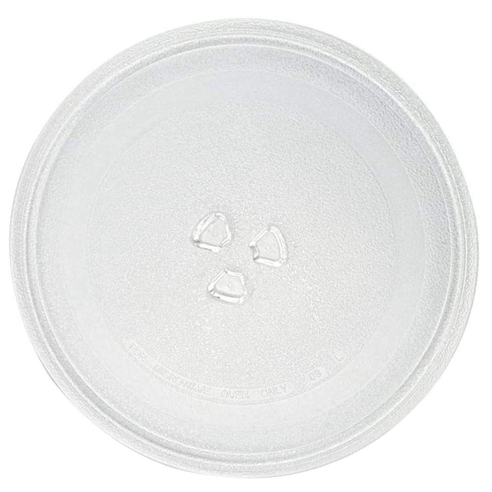 Pyatofy Microwave Plate Spare Microwave Dish Universal Microwave Turntable Glass Plate Round Replacement Plate