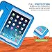 HDE iPad 6th Generation Case for Kids – iPad 9.7 inch 5th and 6th Generation Cases for Kids Shock Proof Protective Light Weight Cover with Handle Stand for Apple iPad 9.7 with Pencil Holder - Blue