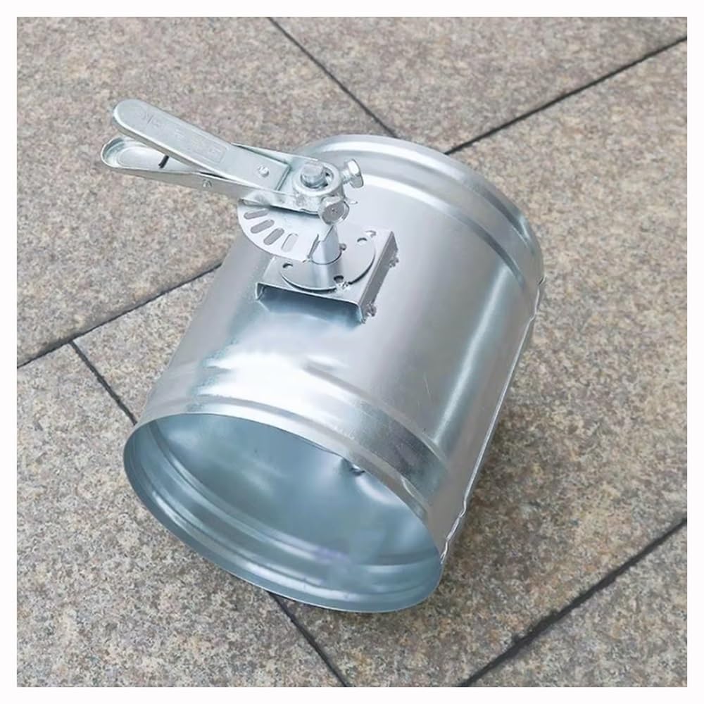 Amazon.co.jp: バルブ、100mm 120mm 150mm 200mm 亜鉛メッキ鉄板ダクト