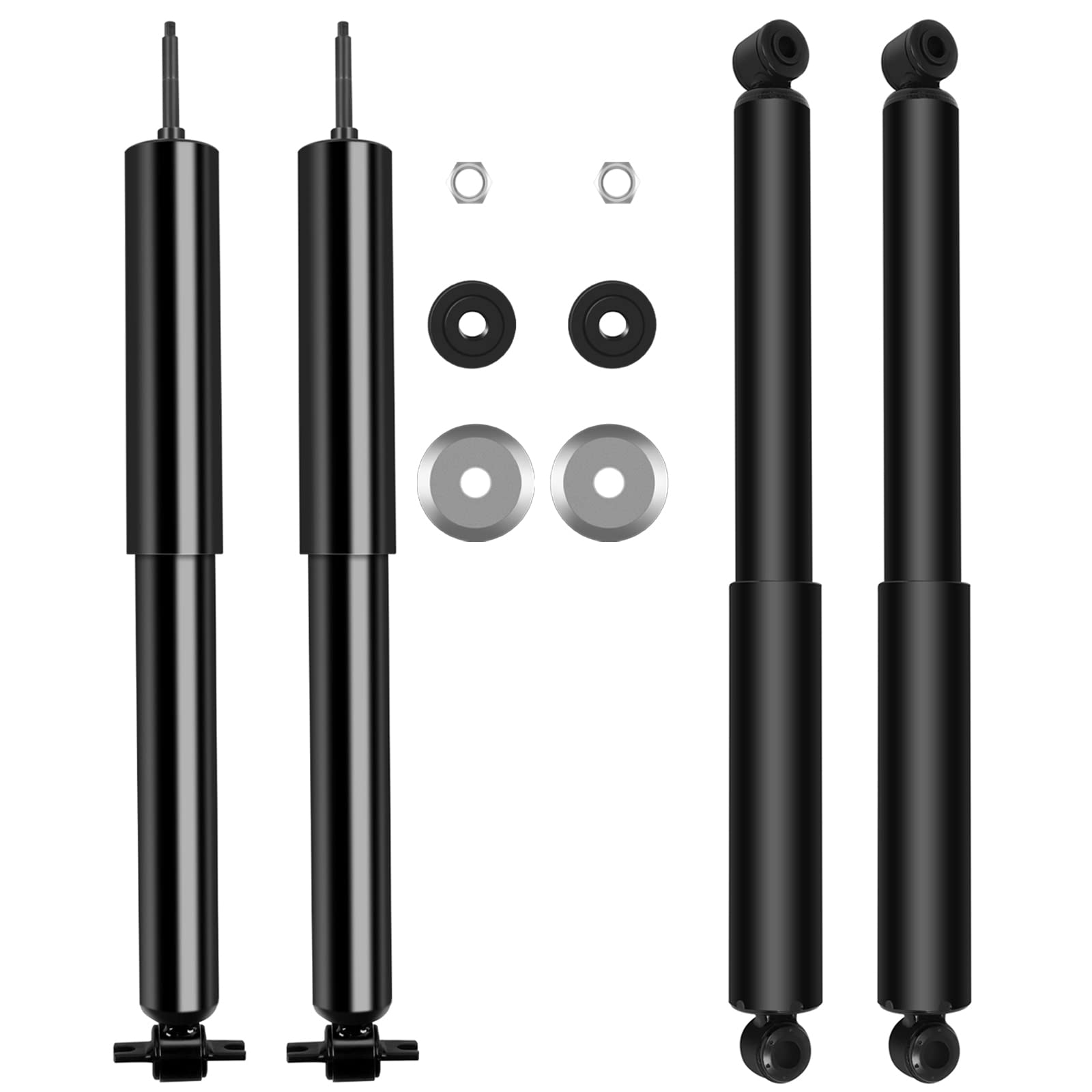 Shocks Set 4 ECCPP Shocks Absorbers for Jeep fits 1993-1998 for Jeep Grand Cherokee Front Rear Shocks Struts 344088 344396