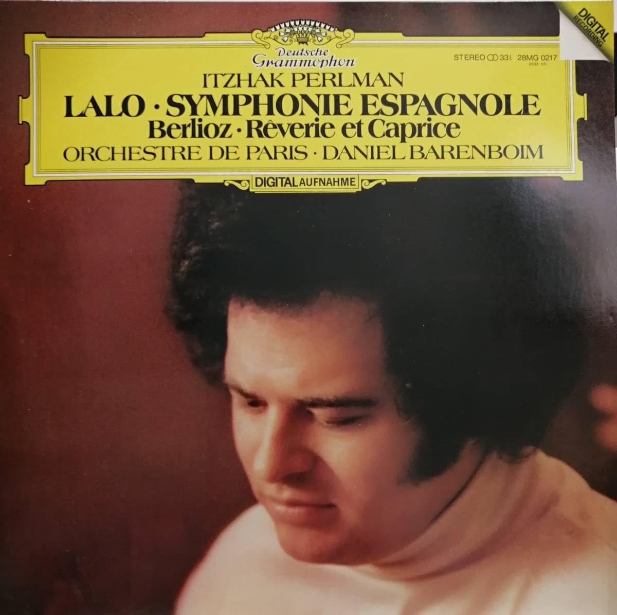 Amazon.co.jp LP盤 イツァーク・パールマン/ダニエル・バレンボイム/Orchestre de Paris Lalo スペイン