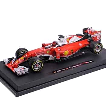 burago純正 1/18フェラーリ SF16-H K.ライコネン モデル Amazon.co.jp: BBURAGO 1/18スケール フェラーリ SF16-H K