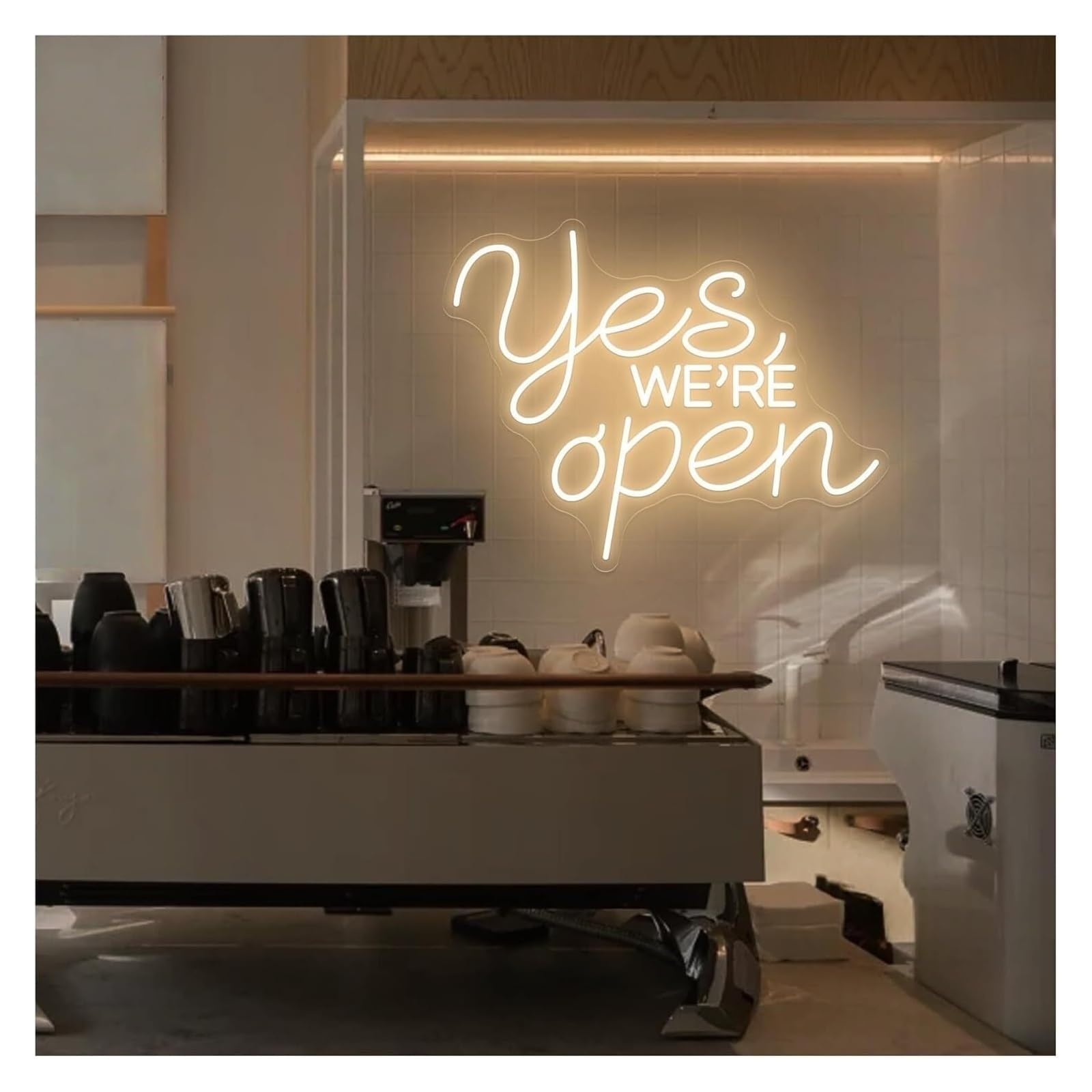 Aextroi neon Lights Sign Neon Signs Decor Sign Yes We're Open