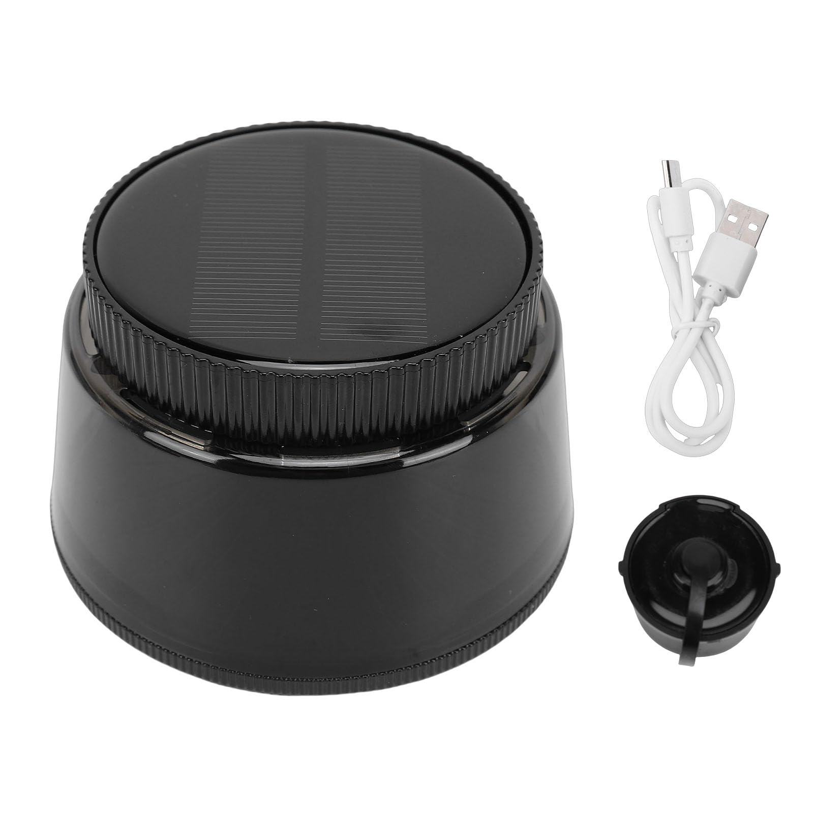 Fabater Auto-Lufterfrischer-Diffusor, Solarbetriebener Wiederaufladbarer 3-stufiger Diffusor für ätherische Öle, Kleiner Auto-Aromatherapie- mit Nachfüllung ätherischer Öle für das Home Office Im (1