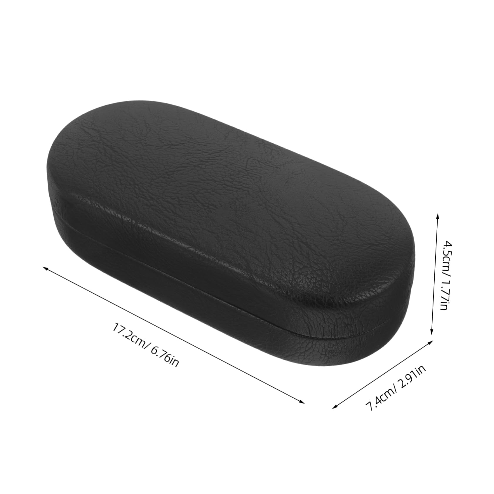 VALICLUD Sonnenbrillenetui organizer sonnenbrillenhalter Kabel-Organizer-Tasche Gläser Gold Hartschalenetuis für Sonnenbrillen Aufbewahrungsbox für Brillen Eisenblech Black