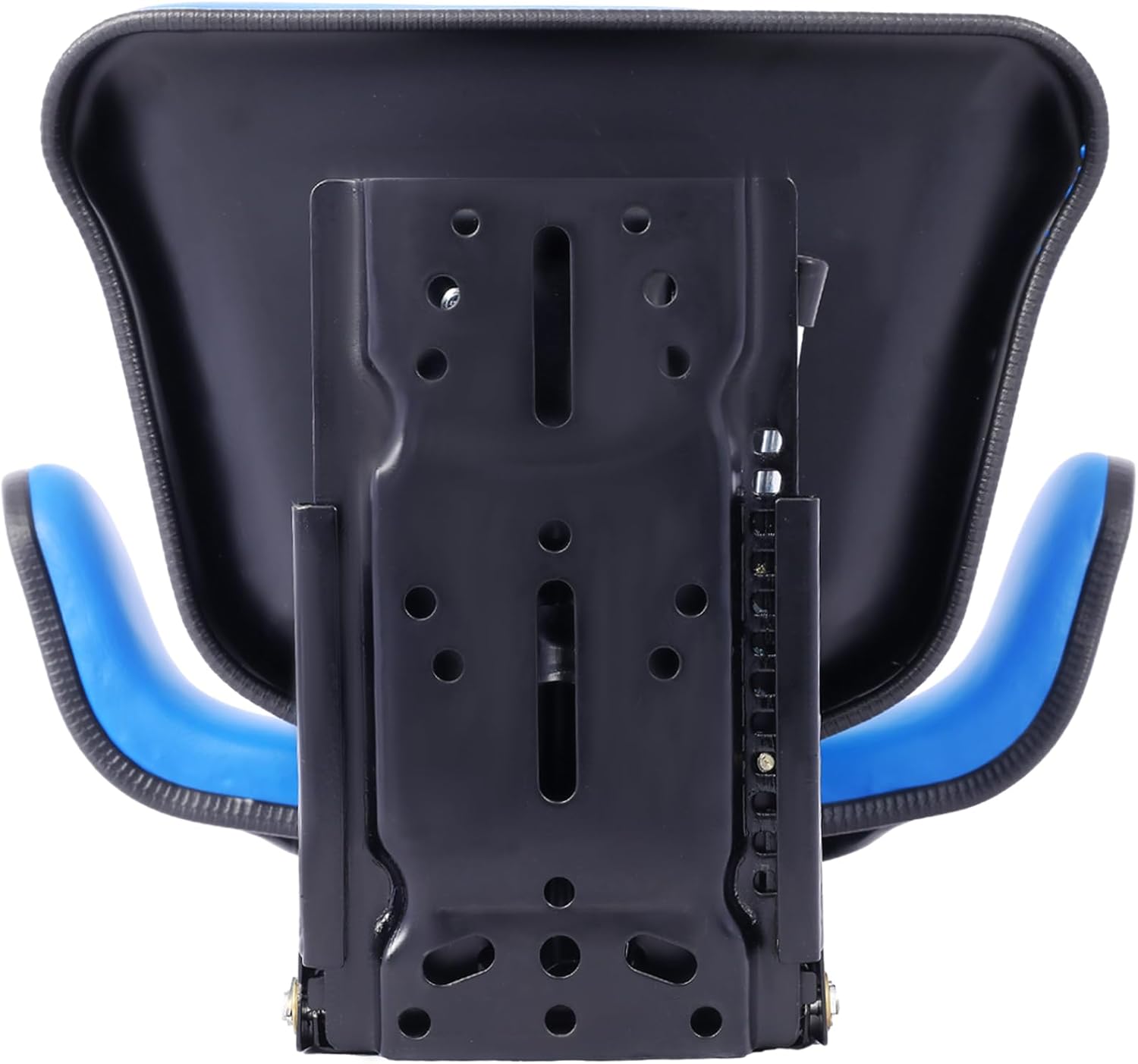 Heavy-Duty Steel, Waffle Style Universal Tractor Suspension Seat with Tilt for Ford/New Holland Models. 3900 3930 3910 5000 5100 5600 5610 5900 5910 - Blue