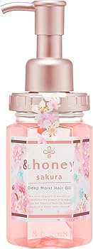 Amazon | 2023限定 桜ヘアオイル（&ハニー） | ＆honey(アンド
