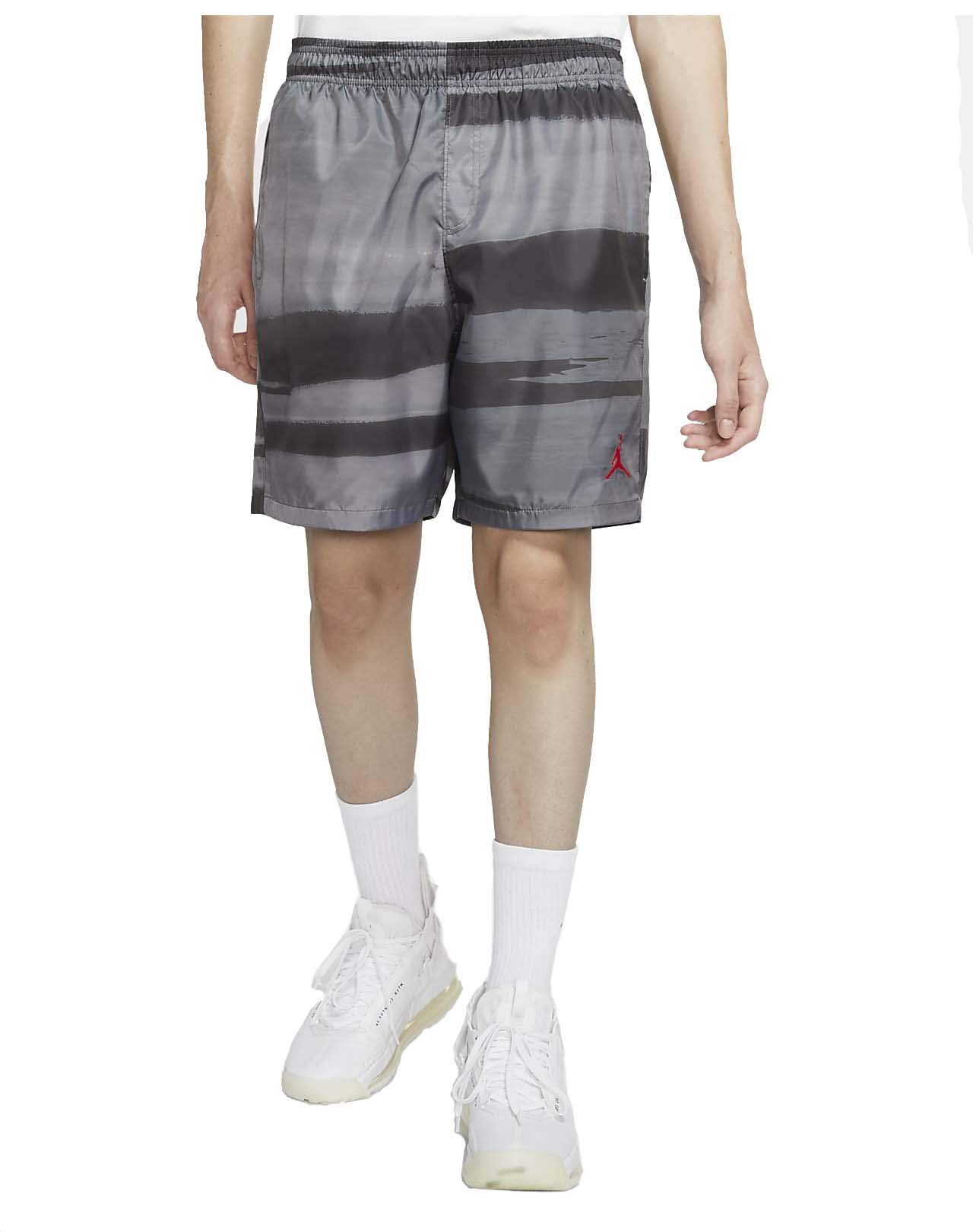 Nike Men's Jordan Legacy AJ11 Printed Shorts Black University Red CW0840-010 (L)