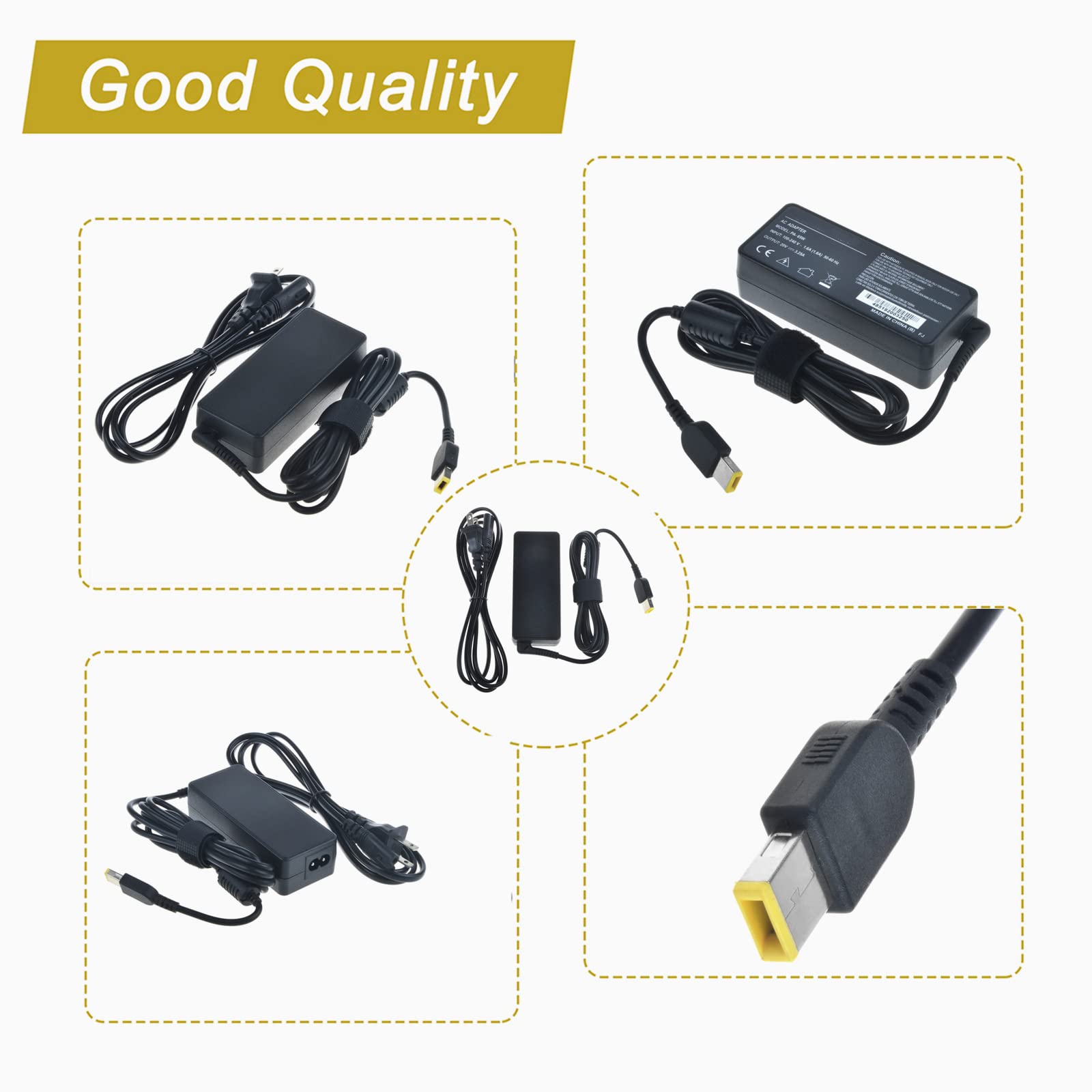 Amazon.com: Jantoy AC/DC Adapter for Lenovo ThinkCentre M93p Type