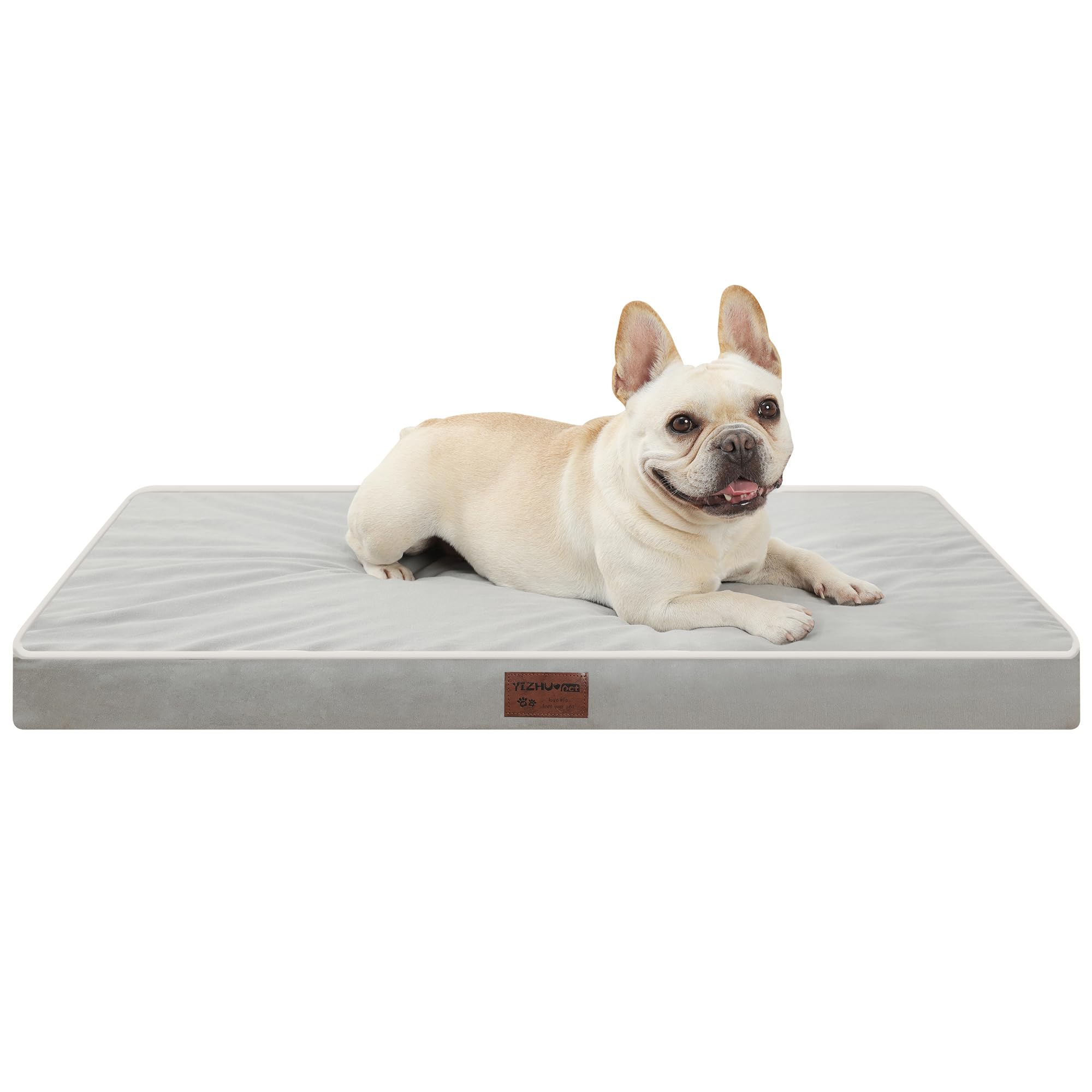 Cama ortopédica para cães, tamanho médio, para cães, 91 x 69 x 70 cm, macia, impermeável,