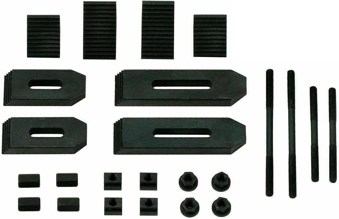 24 Pcs Clamp Kit Set M6 (6 mm) For Rotary Tables, Milling Tables, Face Plates & Vertical Slide