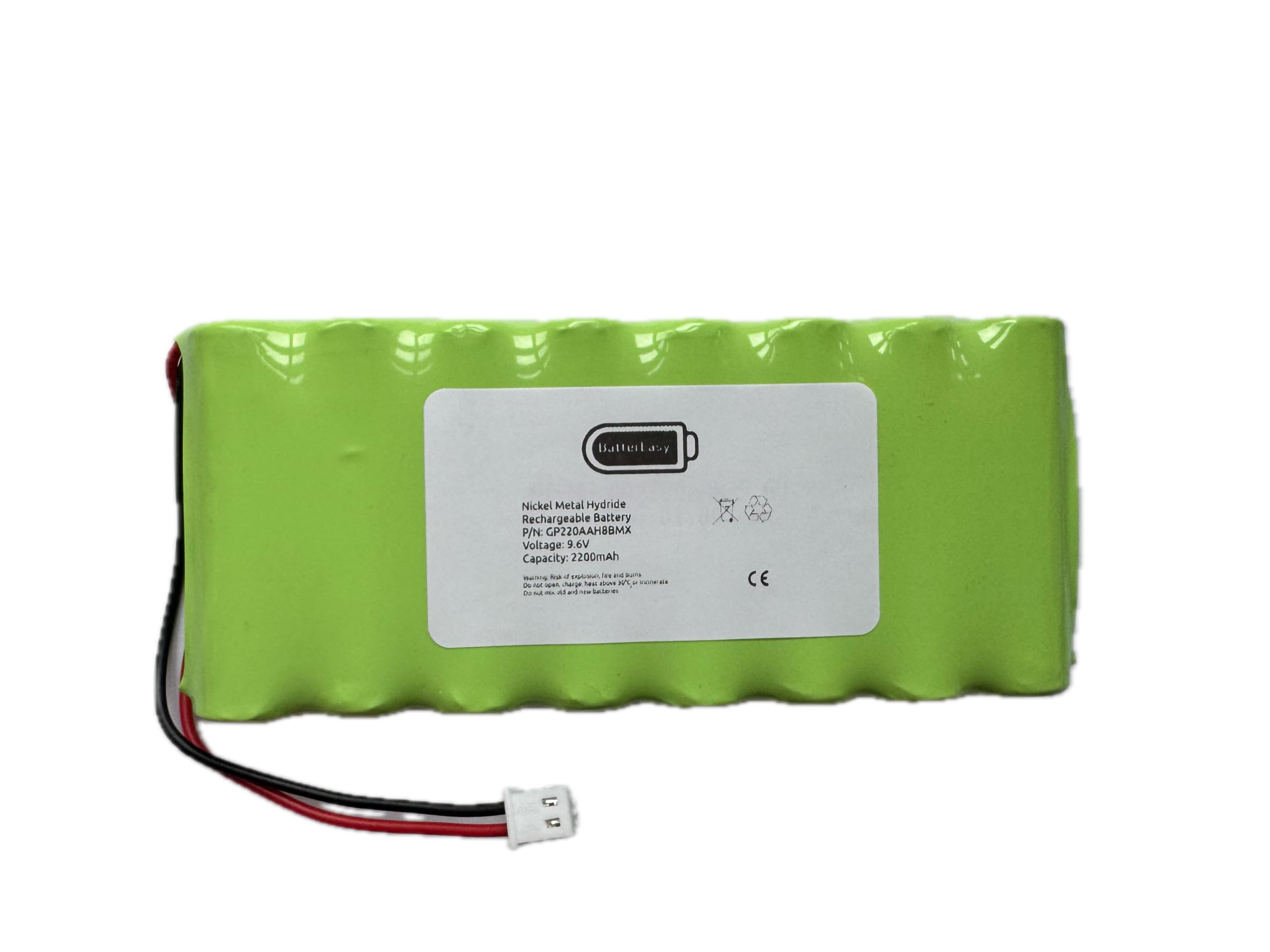 BatterEasy Battery to fit Visonic CS-VPX914BT Amber Select, AmberLink Emergency Response, Powermaster 30 Control Panel, Powermaster 33 Control Panel, GT64, PowerMax Complete Alarm Powermax Pr 2000mAh