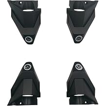 Electric Scooter Accessories - Suitable for TEVERUN Fighter Supreme 7260R/Ultra Tetra Electric Scooter Pedal Corner Plastic Protective Lamp Cover Accessories 1 Set of 4 Pieces