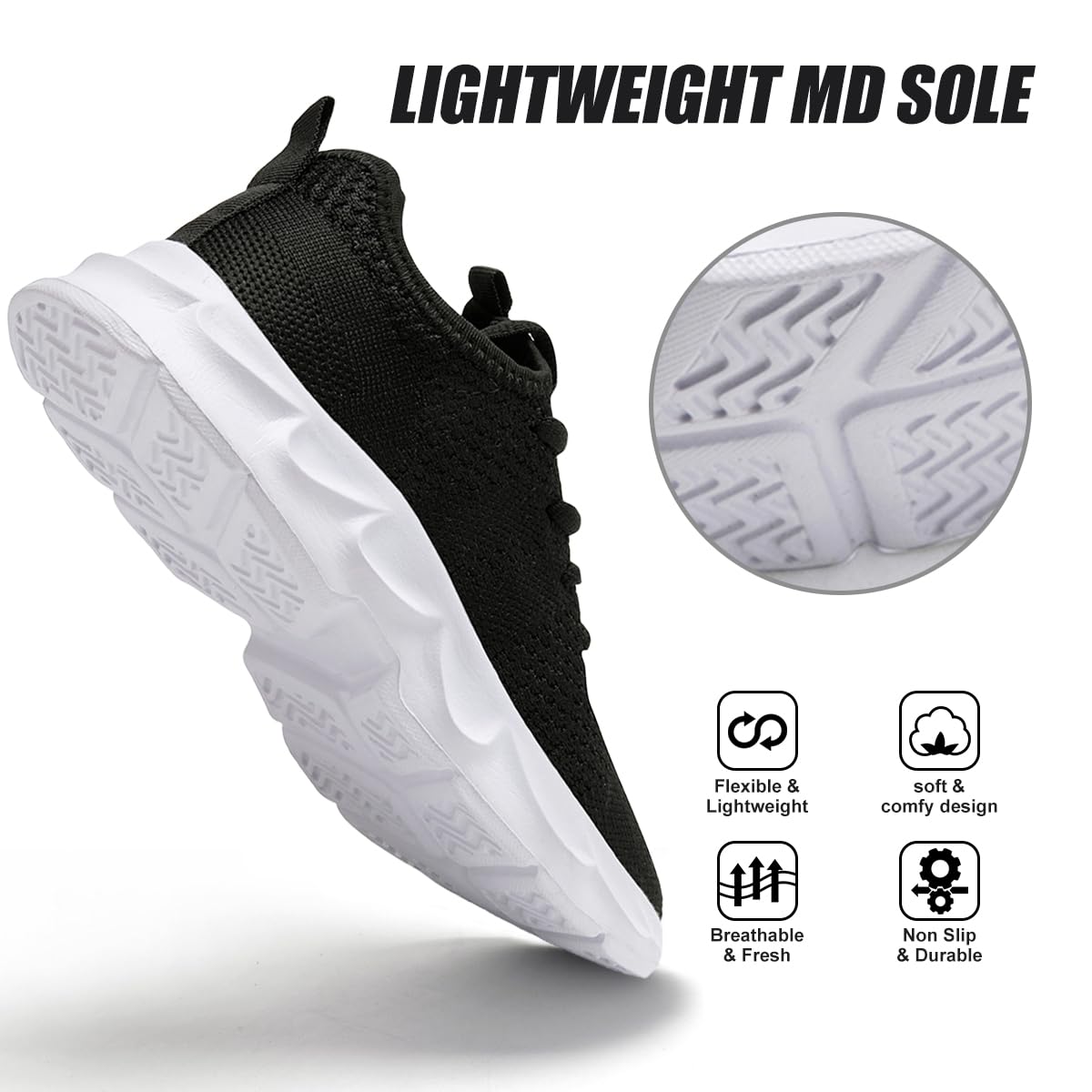 EGMPDA Zapatillas de tenis para hombre, ligeras, transpirables, modernas, antideslizantes, para entrenamiento, gimnasio, correr
