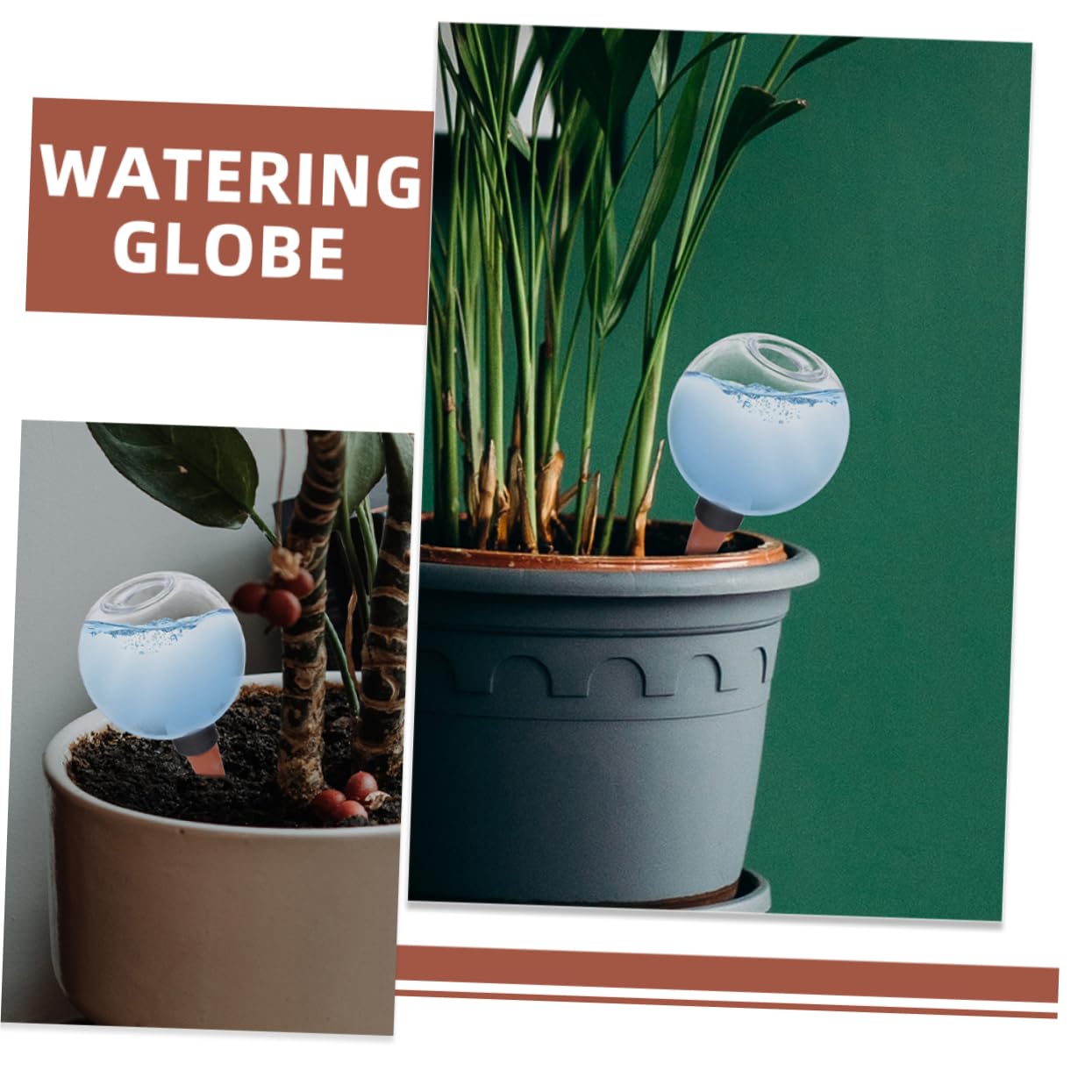 UPKOCH 4 Ensembles Dispositif D'arrosage Automatique Plantes Soi Plante D'arrosage Globes D'arrosage Appareil Usine Mis en Pot Irrigation Dispositifs Auto-arrosage Pcv 2 Pièces * 4