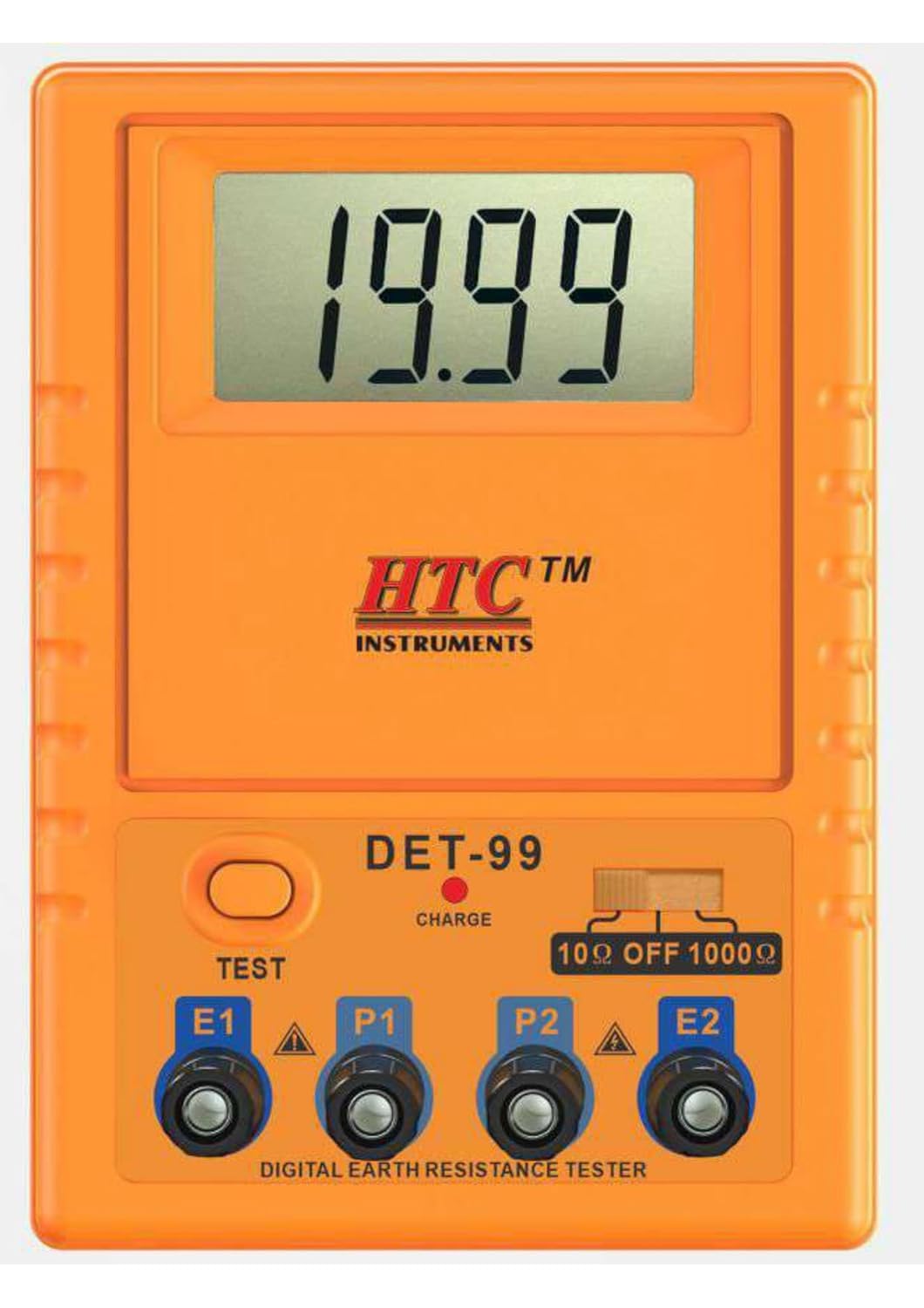 HTC Instruments Digital Earth Resistance Tester, 0-1000Ω Range, Model DET-99-picture-27