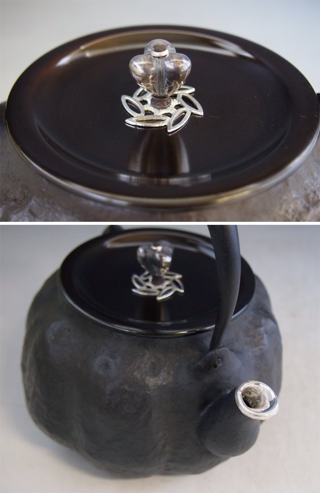 Amazon｜【日本製・証明書付き】【海外対応可】 龍文堂写 阿古陀形鉄瓶