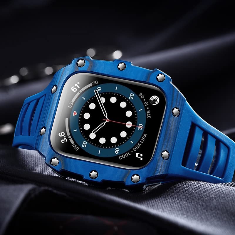 Protégez votre Apple Watch 44mm des Rayures avec ce Kit Boîtier Carbone iWatch