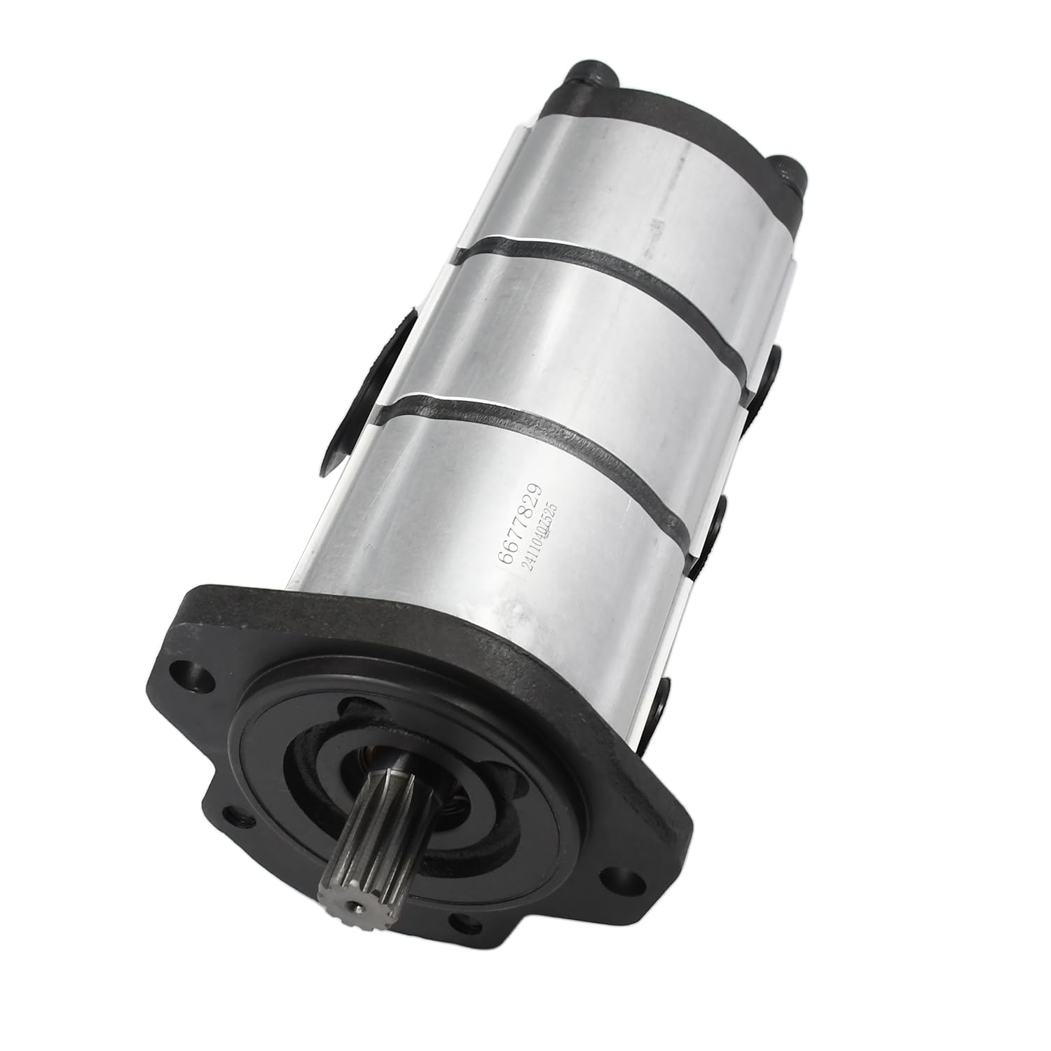 Pompa idraulica a ingranaggi 6677829 compatibile con i mini escavatori Bobcat 320 322 323 320D 322G WH 5WHP3