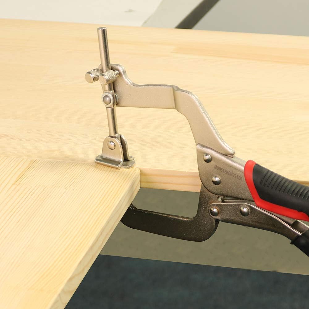 Black Friday - 50% OFF Monster & Master Woodwork Right Angle Clamp Corner Clamp tools, Two Ways to use (4-Piece), ATHUS-MM-LP-S7*4