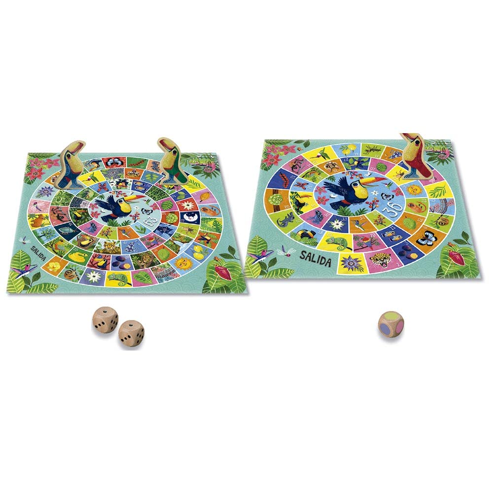 Juego de la Oca Auzou En la Selva de segunda mano por 10 EUR en Balmaseda en WALLAPOP