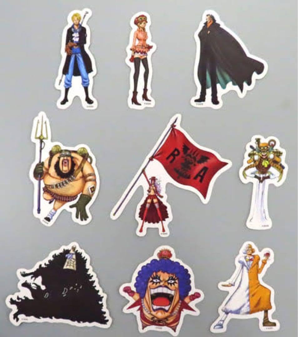 Amazon.co.jp: ONEPIECE ALL FACES ワンピース 革命軍ステッカー