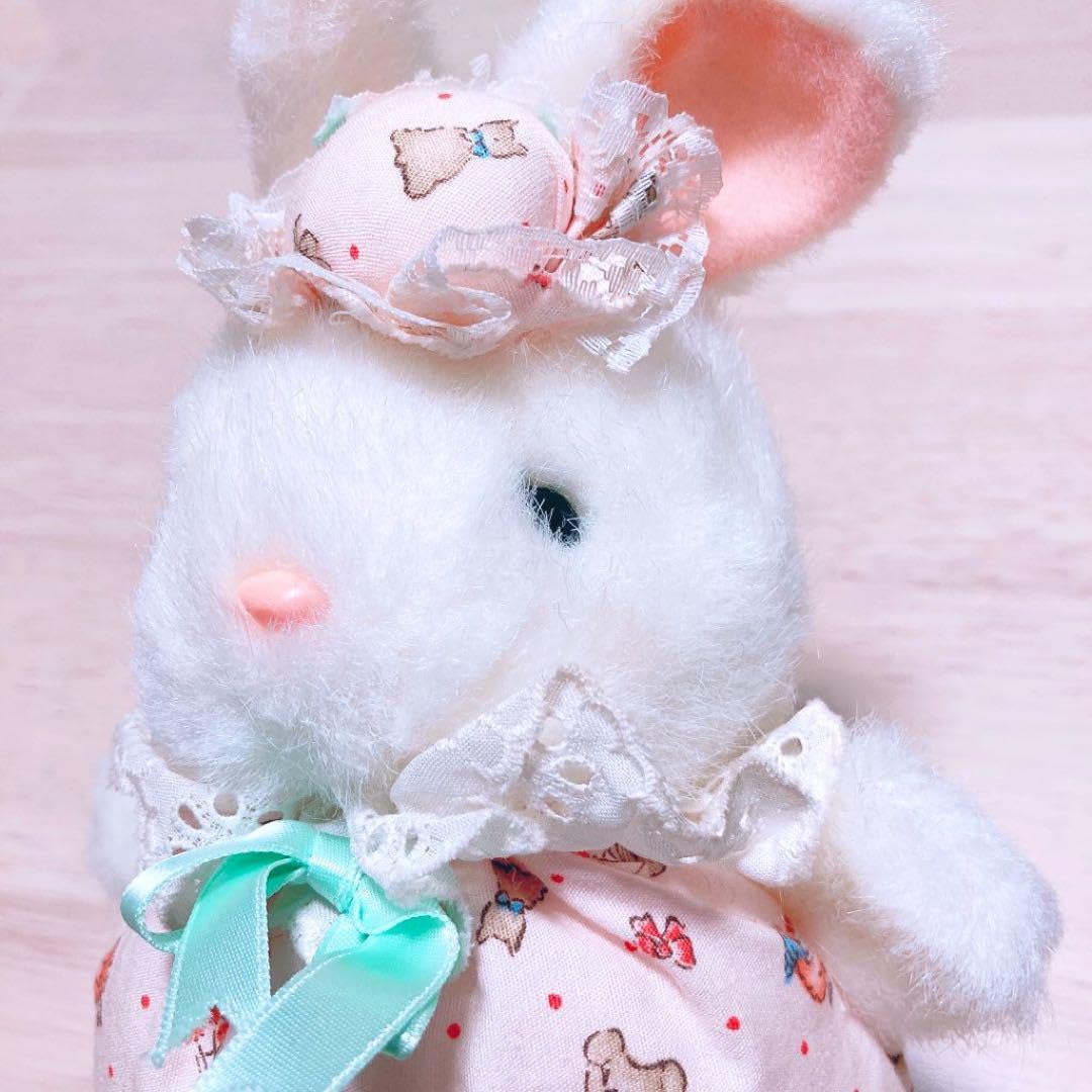 Amazon.co.jp: TAKENOKO プチぶらんで〜と うさぎ ぬいぐるみ レトロ