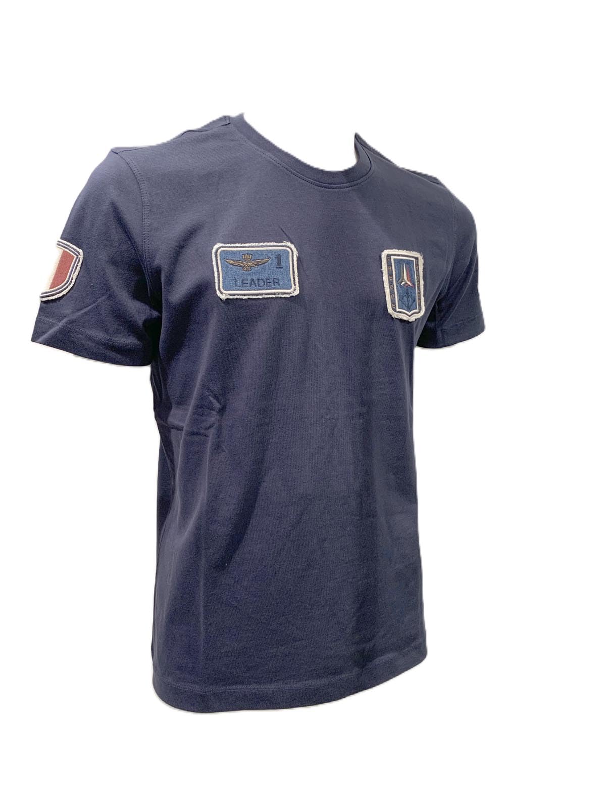 Aeronautica Militare t-Shirt TS2411 da Uomo, Maglia, Maglietta, Felpa Frecce Tricolori