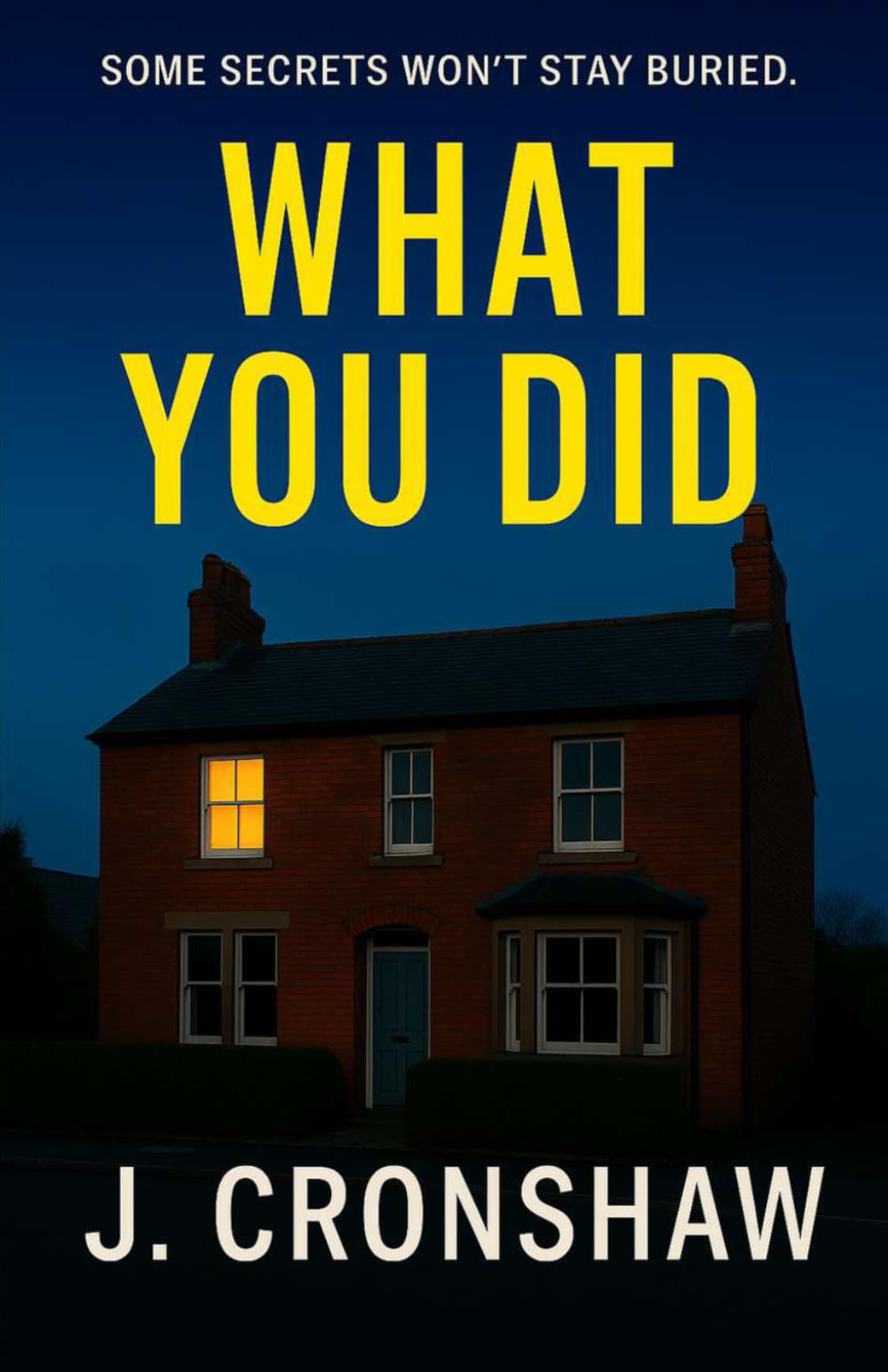 What You Did (Standalone Psychological Thrillers)