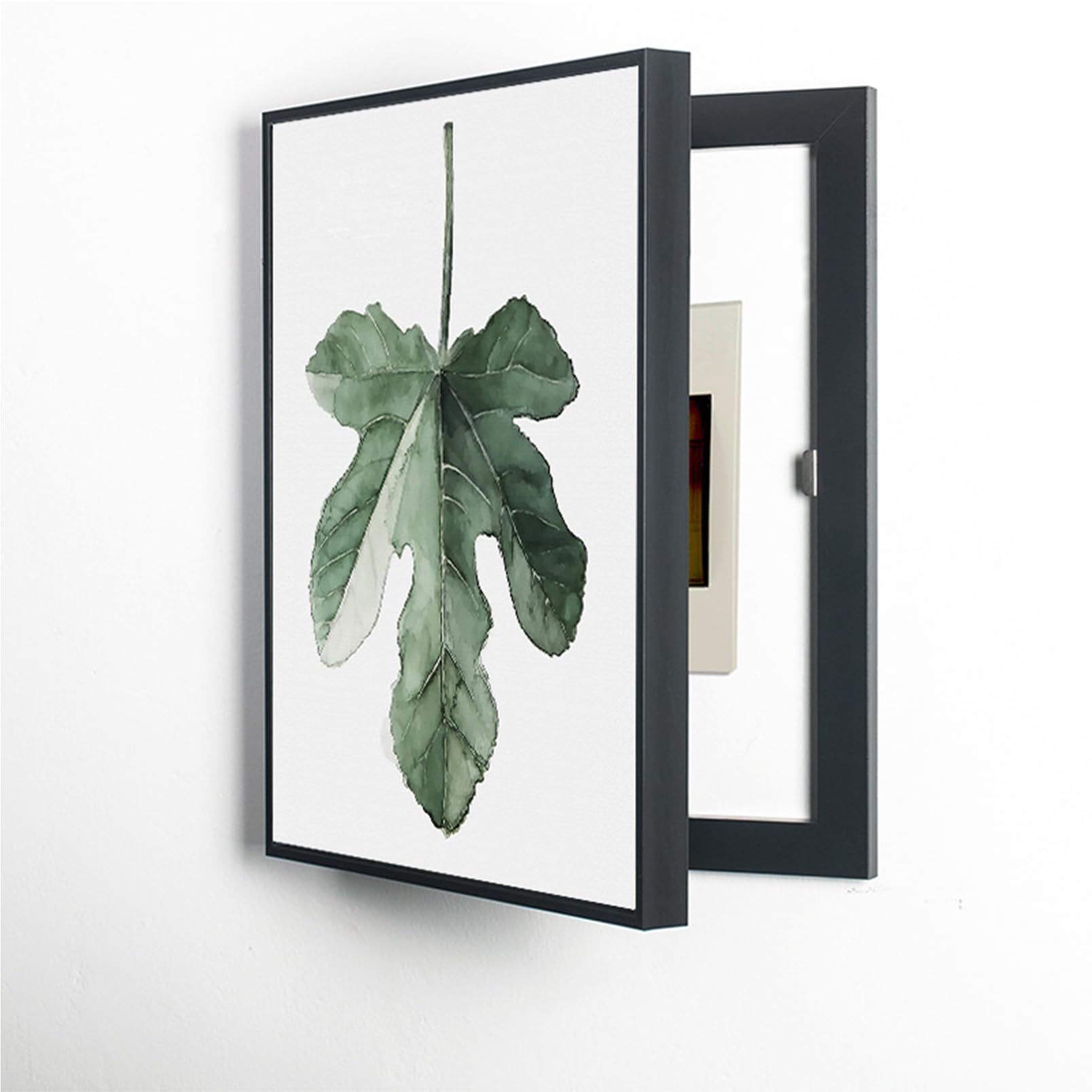 Couvercle de boîte de compteur électrique peinture déco 40x50