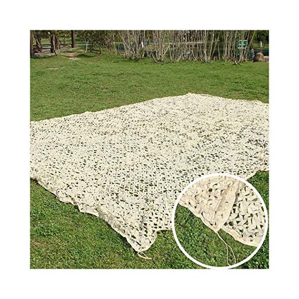 Tarnnetz Beige Tarnnetz Jalousien Sonnenschutznetze für Woodland Sonnenschutz Camping Schießen Jagd Thema Garten Party… – Bild 3