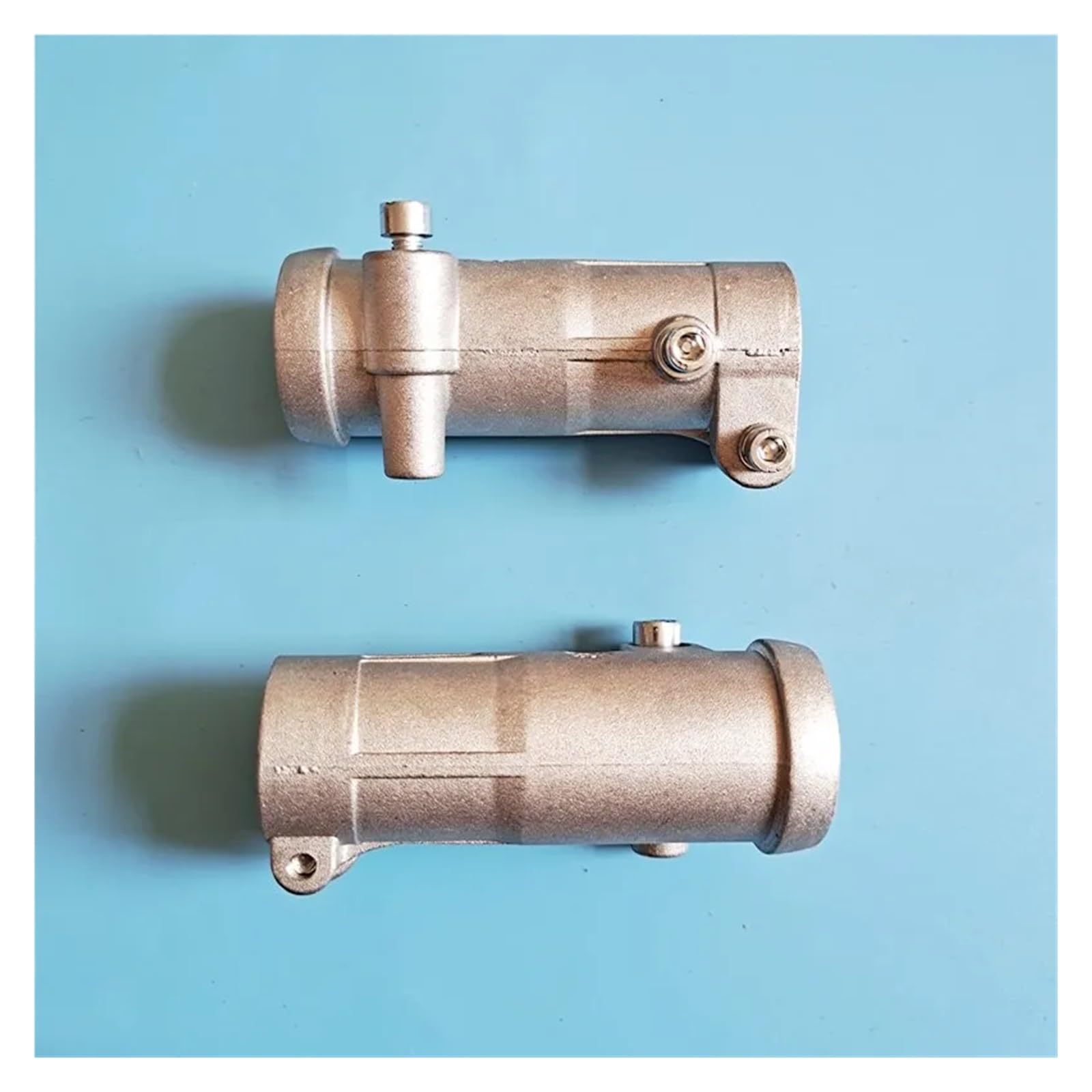 Conector de tubería for desbrozadora de Mochila, cortacésped, Motor de Gasolina de 2 Tiempos, Piezas de Herramientas de jardinería.(2 pcs)
