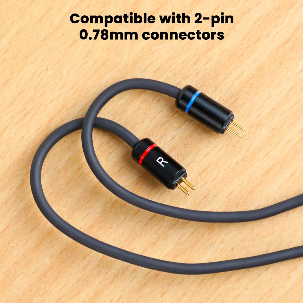 2-pin 0.78mm connectors for IEMs
