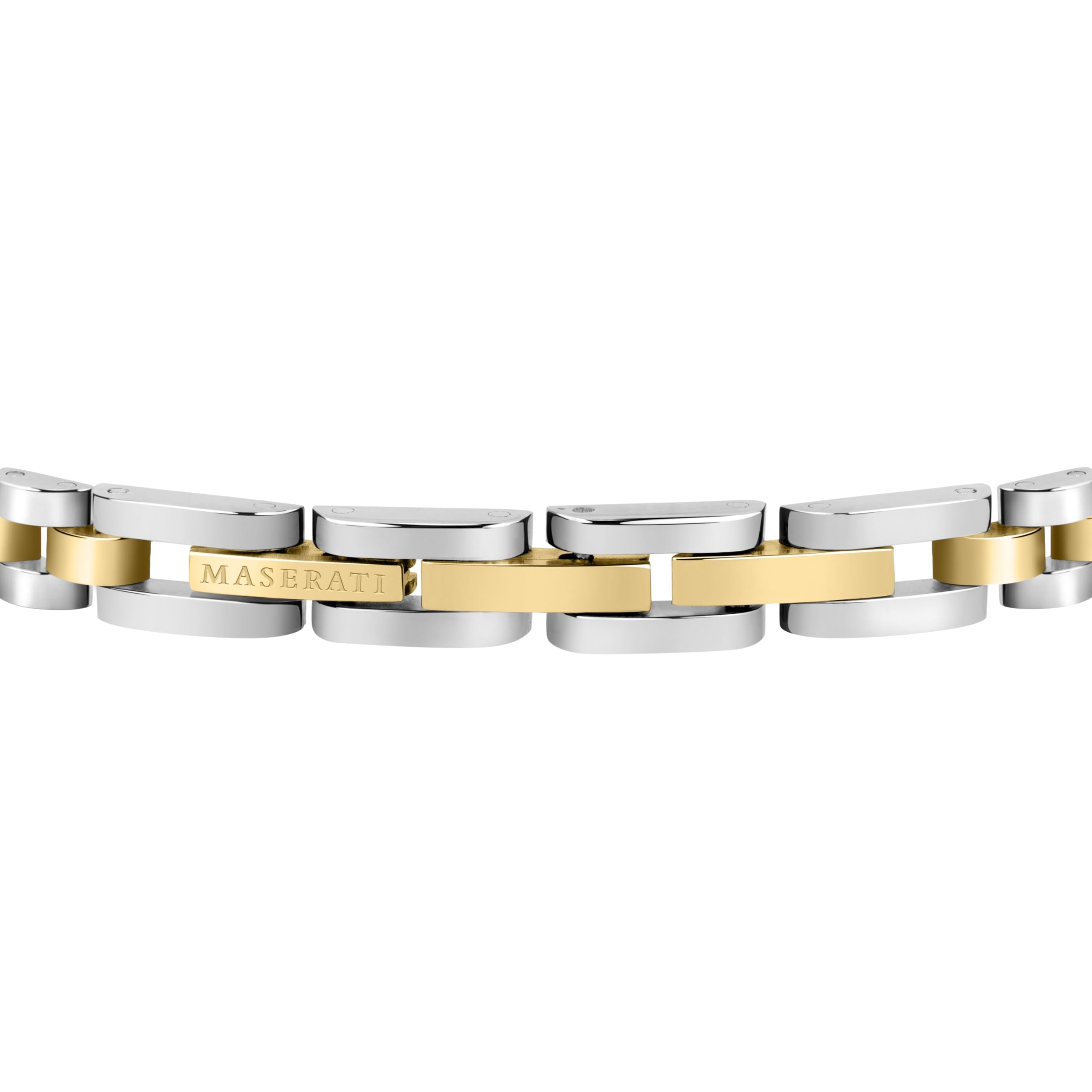 Maserati Jewels Bracciale Uomo, 21 cm, in Acciaio, PVD - JM320AST08